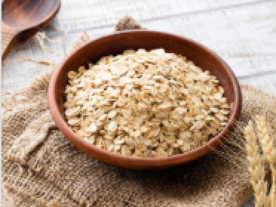 A bowl of grain